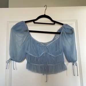 For Love and Lemons Crop Top